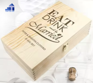 Producto caliente Caja de vino resistente y duradera Caja artesanal Embalaje personalizado Diseñado para una presentación elegante Hecho en Vietnam - Product Image 5