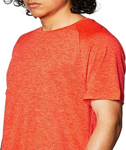 100% algodón poliéster cómodo transpirable hombres media manga gimnasio gráfico camiseta de talla grande alta calidad diseño personalizado - Product Image 3