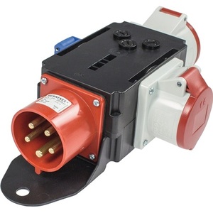 อะแดปเตอร์ CEE MIXO MOSEL 1x 400V 32A 5 ขา IP44 AS-SCHWABE ปลั๊กและเต้ารับ - Product Image 1