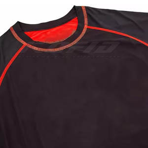 เสื้อคอมเพรสชั่นออกกำลังกายสำหรับผู้ชาย เสื้อยืดฟิตเนสออกกำลังกาย แห้งเร็ว เสื้อกีฬาผู้ชายแบบรัดรูป - Product Image 5