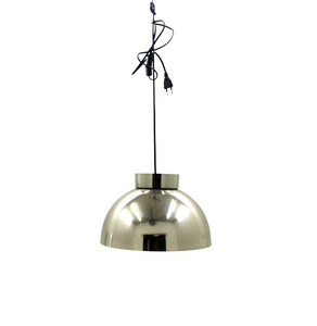 Support de lampe suspendu décoratif en fer de finition plaqué or de conception unique pour la décoration de la maison personnalisée - Product Image 1