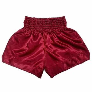 Shorts de Muay Thai de qualité supérieure, logo personnalisé brodé, solide, pour hommes adultes, kickboxing, longueur genou, style urbain - Product Image 3