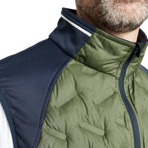 Haute couture hommes formel hiver gilet personnalisé extérieur col en v Bodywarmer avec hybride rembourré sans manches conception à séchage rapide - Product Image 3