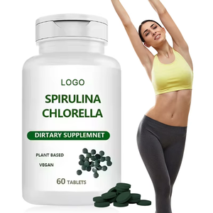 Integratore Alimentare <span class=keywords><strong>Compresse</strong></span> di Clorella Biologica Integratori Nutrizionali <span class=keywords><strong>Compresse</strong></span> di Spirulina e Clorella per Gestione del Peso e Immunità - Product Image 1