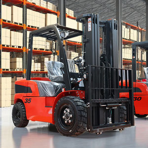 מלגזה חדשה 3M 3 טון דיזל עם מנוע דיזל יפני, הנעה קדמית, לשימוש חיצוני, תורן תלת-שלבי - Product Image 2