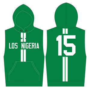 Sweats à capuche personnalisés pour hommes Nouveau design Sweat à capuche sans manches Sublimation - Product Image 1