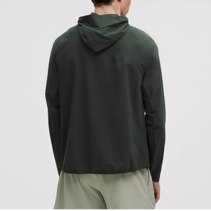 Chaqueta Deportiva Impermeable de Invierno con Capucha Personalizable, Ligera, Cortavientos, Reflectante, con Bolsillos con Cremallera Delanteros - Product Image 2