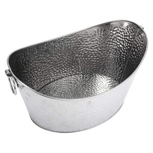 Bañera de acero inoxidable de 12L para fiestas al aire libre, bodas, eventos, OEM, proveedor a granel para el día de Año Nuevo, vino de cerveza al aire libre - Product Image 1