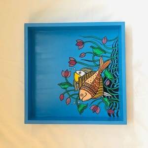 Plateau en bois de qualité supérieure plateau Meena le plus vendu plateau de service imprimé avec logo personnalisé idéal pour les ustensiles de cuisine vaisselle - Product Image 5