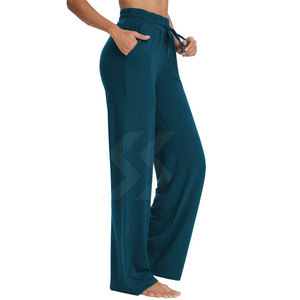 Pantalons de survêtement évasés légers en gros pour l'hiver Pantalons de survêtement évasés pour femmes les plus vendus en ligne - Product Image 4
