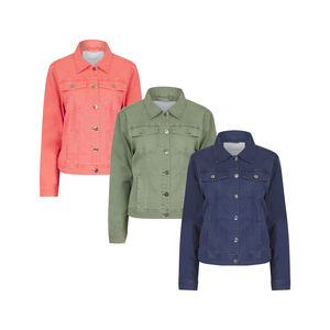 Vêtement unisexe de haute qualité, personnalisé, en coton tricoté camouflage printemps, denim respirant, imperméable, coupe-vent, grande taille, différents modèles avant - Product Image 4