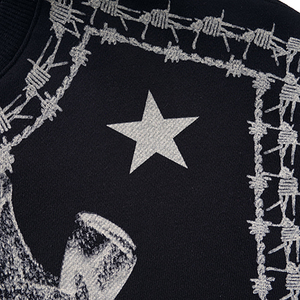 Sudadera Personalizada para Hombre, Bordada, de Algodón y Poliéster, Sublimada, Lisa, Teñida, de Felpa - Product Image 5