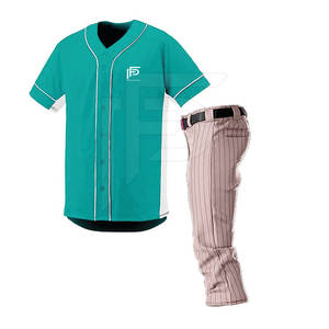 Uniforme de béisbol con logotipo personalizado para hombre, uniforme profesional de Béisbol Juvenil de alta calidad - Product Image 6