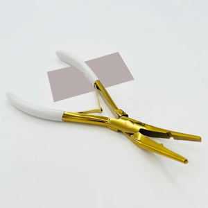 Pince à extensions de cheveux en acier inoxydable de qualité supérieure, réglable, respirante, confortable, dernières conceptions - Product Image 2