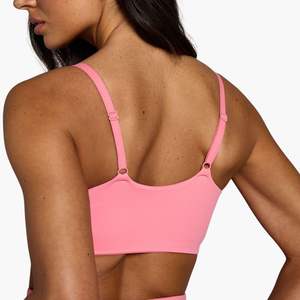 Custom Wholesale Women & <b>Girls</b> Workout Fitness Set Stretchy Soft Compression Quick Dry Adjustable <b>Sports</b> <b>Bra</b> & V Cut Shorts - Product Image 5