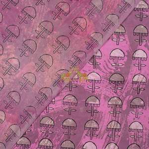 Tissu en coton imprimé Dabu de haute qualité, tissu en coton imprimé Dabu de qualité supérieure, magnifique tissu en coton imprimé Dabu - Product Image 5