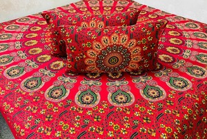 Nueva sábana de algodón Fahionable King Size Sábana de algodón puro Tamaño del cliente para todos - Product Image 3