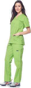 Conjunto de uniformes quirúrgicos de hospital Unisex de calidad superior pantalones de Jogger con logotipo personalizado Top para Médicos Enfermeras uniformes médicos al por mayor - Product Image 6