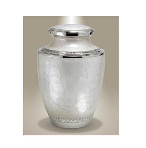 Urne de crémation en métal, entièrement en relief, en Aluminium gravé, pour adulte, pour cendres humaines, pour funérailles, pour adulte - Product Image 3