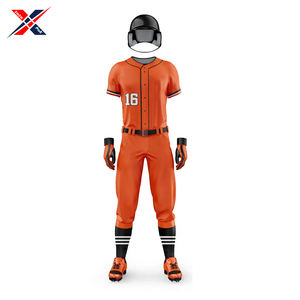 Conception personnalisée en usine OEM Uniforme d'équipe de softball Vêtements de sport par sublimation de haute qualité Uniforme de baseball de style le plus récent - Product Image 2
