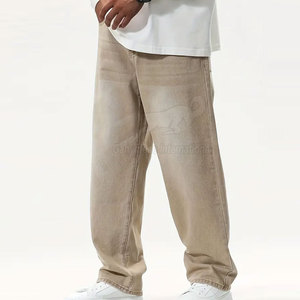 Pantalones Anchos de Corte Holgado para Hombre, Fabricados en Pakistán, Cómodos, Casuales, de Lona, Ecológicos, Transpirables, Aptos para - Product Image 3