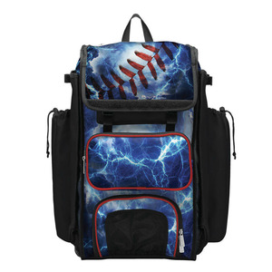 Bolsa de deporte personalizada para hombre, bolsa de béisbol y críquet con correas para los hombros y compartimento adicional para accesorios - Product Image 6