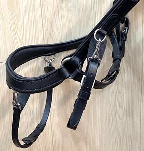 Bride en cuir noir de qualité supérieure avec bride de rembourrage souple pour l'équitation à prix abordable Vente en gros - Product Image 3