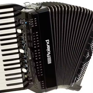 Acordeón con Funciones Avanzadas en Negro para Músicos Profesionales - Product Image 4