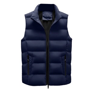 Nuevo chaleco polar de algodón transpirable de invierno para hombre de alta calidad, prendas de vestir informales OEM, chaquetas cálidas sin mangas para uso exterior - Product Image 6
