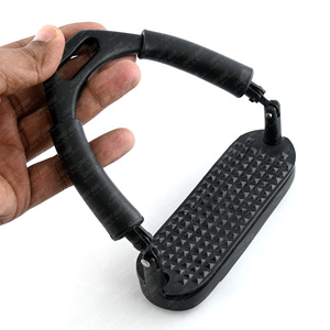 Estribo ecuestre Flexible de acero inoxidable de seguridad occidental personalizado, equipo ecuestre, estribos para montar a caballo - Product Image 6
