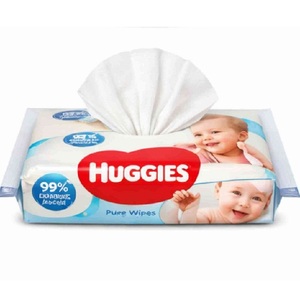 Lingettes pour bébé biodégradables en gros / Lingettes de type Huggies pour peaux sensibles - Product Image 1