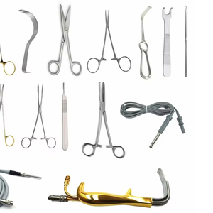 Ensemble d'instruments de chirurgie d'augmentation mammaire approuvé CE Kit d'instruments de chirurgie plastique en acier inoxydable allemand - Product Image 5