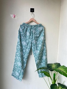 Conjunto de Pijama de Algodón Hecho a Mano con Estampado Floral, Ropa de Dormir, Camisa y Pantalón, Conjunto de Pijama para Damas de Honor, Ropa de Verano - Product Image 5