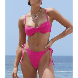Cantidad a granel, conjunto de Bikini para mujer de tamaño adulto, nuevo diseño de alta calidad, conjunto de Bikini para mujer hecho a medida para nadar - Product Image 3