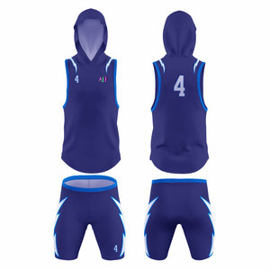 Ensemble d'uniformes de compression 7v7 en gros, conçu pour un confort maximal, léger, durable, séchage rapide, tissu respirant en polyester - Product Image 1