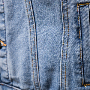 Veste en jean pour homme avec logo personnalisé de haute qualité à bas prix 2026 Veste en jean personnalisée pour homme - Product Image 5
