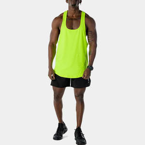 Personnalisé Musculation Athlétique Stringer Muscle Workout Gym Hommes Stringer Gym porter blanc gym hommes Stringer - Product Image 2