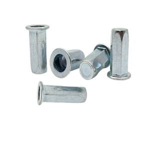 Écrou à riveter hexagonal à tête ronde en laiton et cuivre sur mesure, à extrémité fermée, M4-M10, pour composants électroniques - Product Image 1