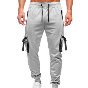 Slim fit cargo pants <b>men</b> custom design casual tactical <b>trousers</b> daily <b>workwear</b> use - Product Image 6