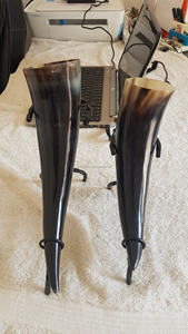 Natural Polished <b>Animal</b> Style Eco-Friendly Viking Drinking Horn Mug High Quality Funny <b>Party</b> Accessory for wholesale - Product Image 3