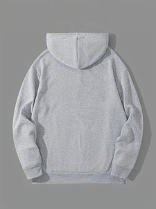 Sweats à capuche pour hommes Offre Spéciale à manches longues pour l'hiver 100% coton Basics haute qualité teint uni meilleur matériel - Product Image 2