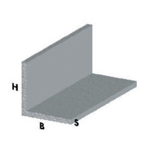 Profilo Argento H.100 Cm Angolare 30x30x1 Mm - Product Image 1