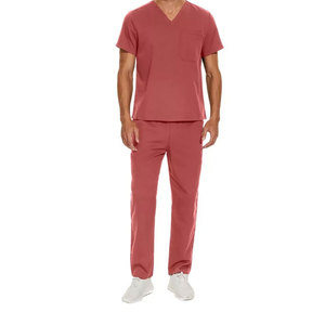 Uniforme Médico Unisex, Conjunto de Ropa de Trabajo para Hospital, Doctor, Transpirable y Cómodo, Parte Superior y Pantalones, Ropa Quirúrgica para Enfermera - Product Image 1