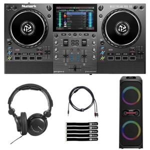 คอนโทรลเลอร์ดีเจแบบพกพา New Nu-marks Mixstream PRO GO พร้อมลำโพง 8 ตัว ให้เสียงรอบทิศทาง - Product Image 5