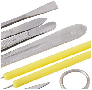 Kit de dissection pour étudiants 14 pièces d'outils en acier inoxydable de haute qualité pour la biologie médicale à usage vétérinaire certifié CE OEM - Product Image 3