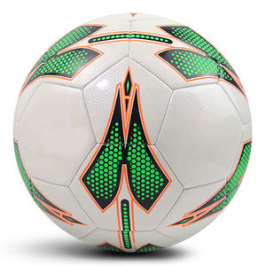 Ballon de football durable de haute qualité cousu à la main avec un design personnalisable, en cuir, service OEM, prix économique - Product Image 3
