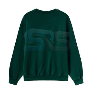 Sudaderas con logotipo mezclado de algodón de alta calidad para hombre, sudaderas con capucha sólidas de manga larga con cuello redondo bordado, jersey de calle para invierno - Product Image 2