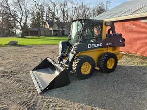 Vente promotionnelle : Chargeuses compactes John Deere 320G neuves/d'occasion, mini-chargeuse frontale 317, modèle 2020, prix avantageux - Product Image 2