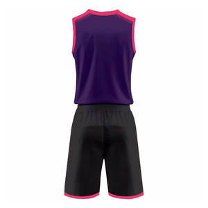 Uniforme de baloncesto personalizado de alta calidad más vendido conjunto de ropa deportiva de talla grande uniforme de baloncesto de precio barato - Product Image 3