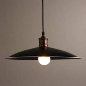 Suspension moderne en fer noir à hauteur réglable, dimmable, protection oculaire, E27, CRI 85, 1200 Lumens, 2700K, blanc chaud doux, facile à installer - Product Image 2